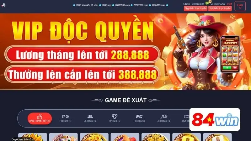 84Win - Nhà cái với giao diện thân thiện