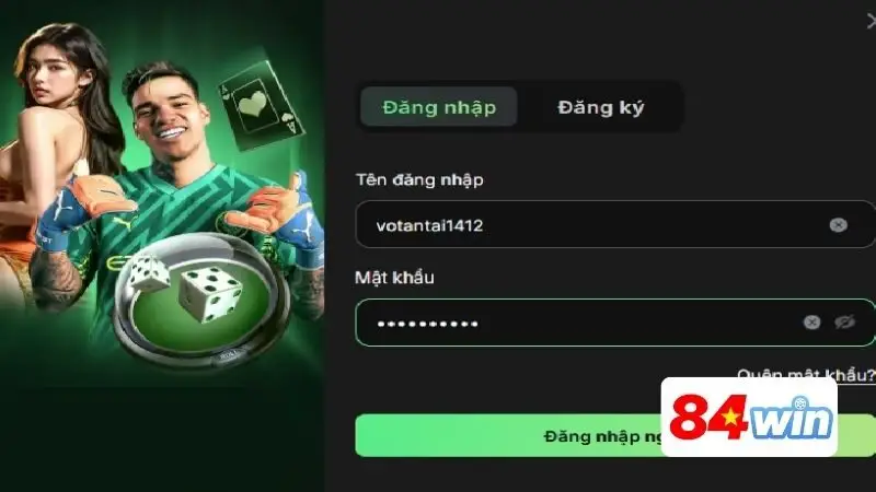 Hướng dẫn cách đăng nhập 84WIN chi tiết cho tân thủ