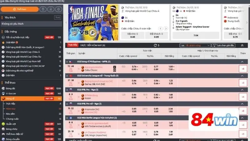 Nhặt ngay bí kíp chơi thể thao 84Win xanh chín